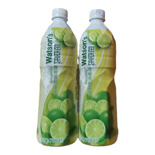 屈臣氏青柠汁饮料浓浆浓缩汁黄柠果汁柠檬水西餐水吧调酒奶茶商用