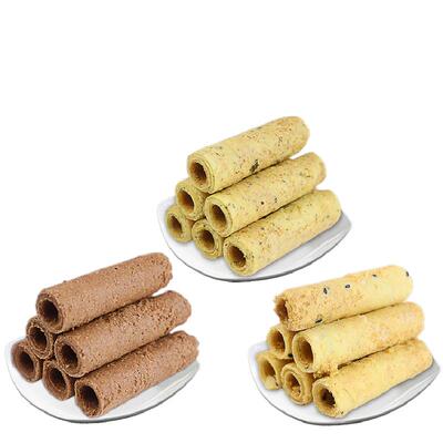 黄则和盒装蛋卷原味海苔巧克力味