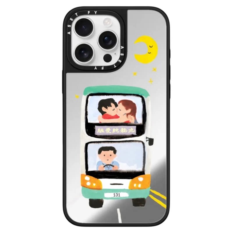 香港个性艺术插画苹果16手机壳