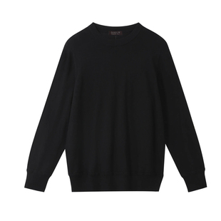 BAMIOW男士100%羊毛针织衫16针 舒适打底衫48支扬子纱线超值31024