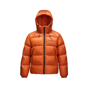 骆驼黑钻5PRO户外羽绒服冬季新款女款男款防风外套拒水绒面包服