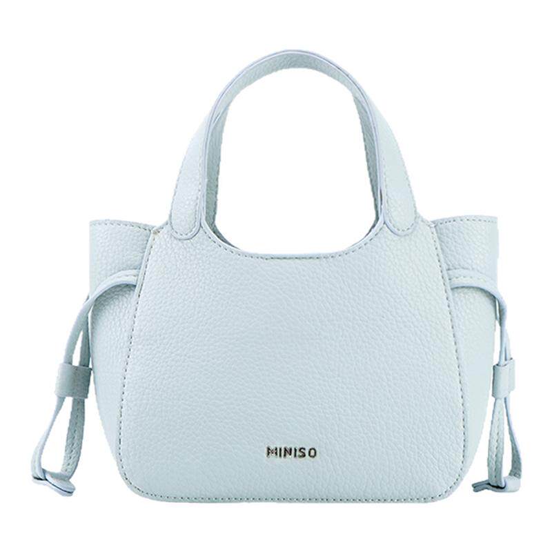 MINISO/名创优品手提包女托特包小号2025新款超火通勤百搭斜挎包