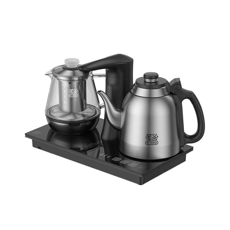 吉谷烧水壶高端茶台一体嵌入式煮茶智全能自动上水泡茶专用电茶壶