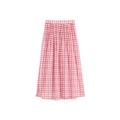 MaxMara 2026春夏新品女装棉混纺印花半身裙6101076206