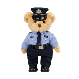 bears'home熊之家警察熊玩偶公仔小熊送生日礼物职业形象专属定制
