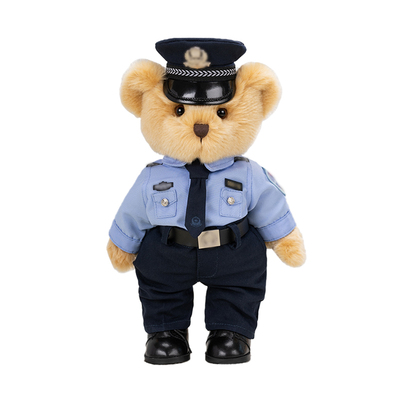 熊之家警察小熊职业形象专属定制