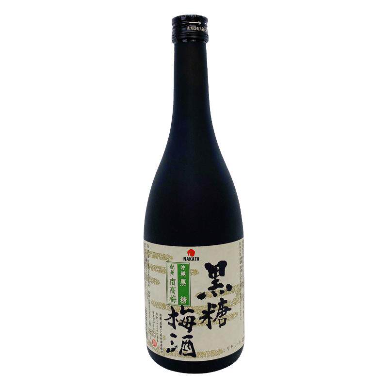 NAKATA中田瓶装冲绳黑糖梅子酒果酒日本进口酒女生低度甜酒
