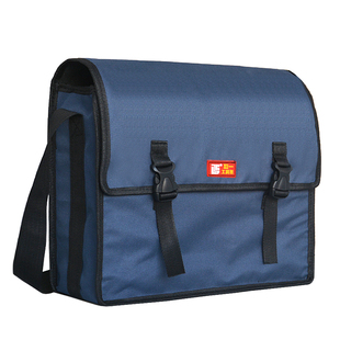防水工具包牛津布深蓝色木工瓦工帆布包维修工地收纳包防雨电工包