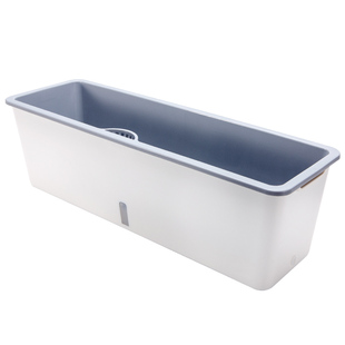 阳台种菜盆蔬菜种植专用箱超窄窗沿边长方形多肉花槽懒人花盆神器