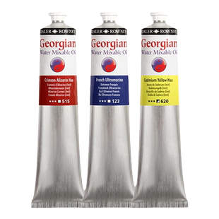 英国进口Georgian达拉罗尼乔琴水调水性水溶油画颜料单支环保快干37ml200ml