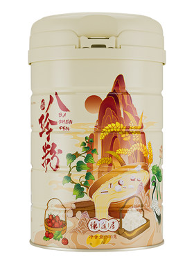 怀道居八珍粉官方旗舰店正宗山药八珍粉铁棍山药粉莲子茯苓八珍粉