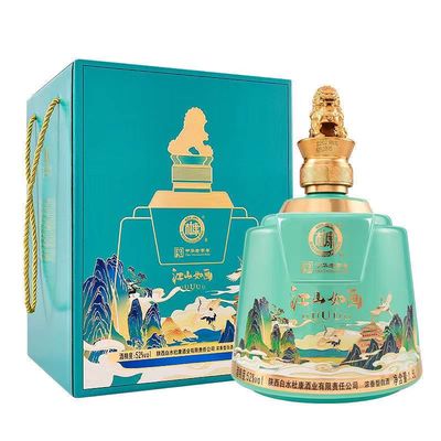 白水杜康江山如画酒浓香型礼盒装