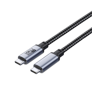 AR全功能双typec口数据线USB3.2雷电4/3多功能PD240W快充4K@60Hz高清投屏显示器电脑20Gbps传输拓展坞硬盘线