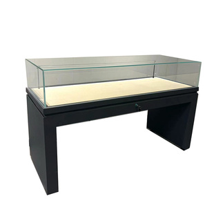 实木博物馆展柜定制柜台古董字画展示台党史校史陈列柜液压展示柜