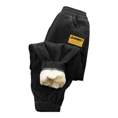 加绒牛仔裤真维斯童装