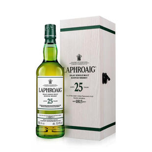 Laphroaig拉弗格/利富25年单一麦芽苏格兰威士忌 行货正品 53.4%