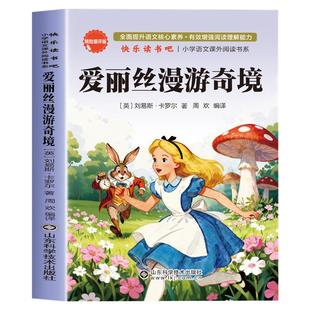 爱丽丝漫游奇境记正版书原著版六年级下册必读的课外书小学生书目阅读书籍6下学期天地出版社梦游仙境书奇遇镜漫游记奇迹艾三四五