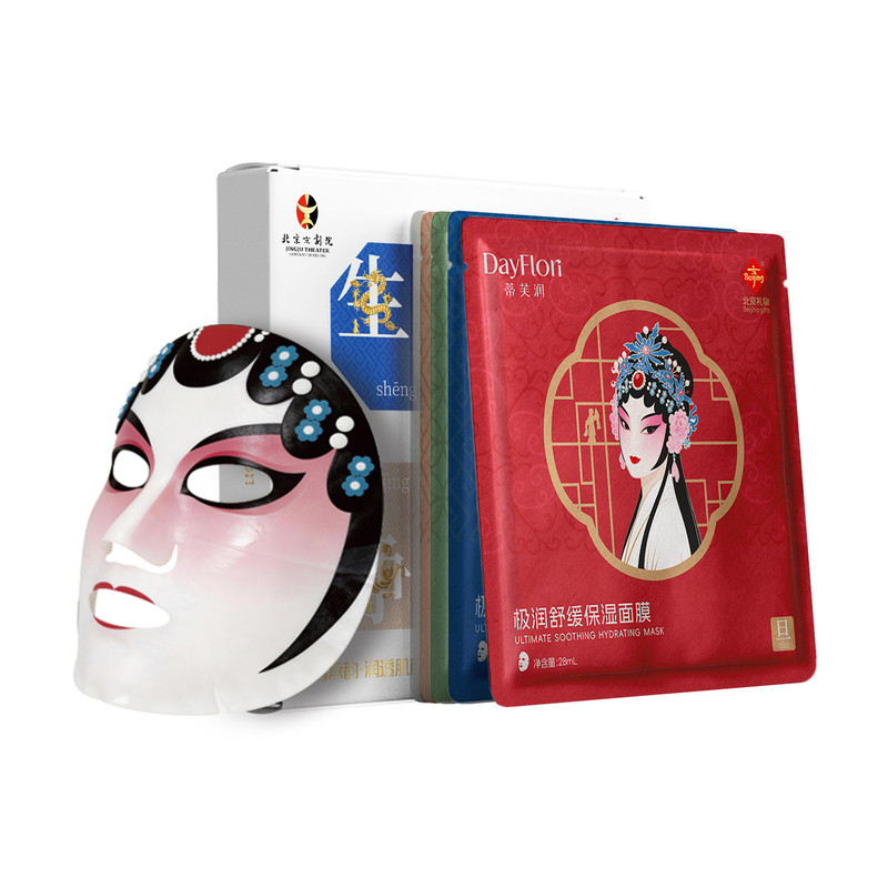 蒂芙润京剧脸谱面膜保湿修护紧致