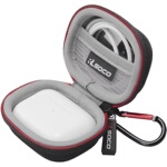 适用airpodspro3耳机保护套airpods3壳pods2蓝牙耳机硬壳包苹果AirPods4耳机保护套第四代防水防压便携包盒