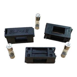 BLX-A阻燃保险丝座 电流防火支架 线路板熔断器座 PCB板保险管座
