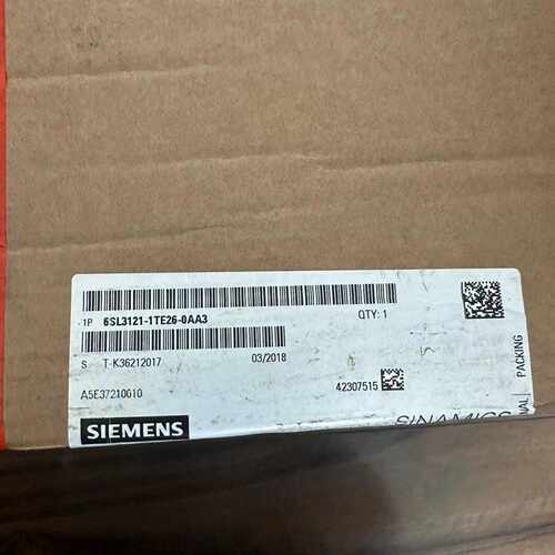 议价6SL3121-1TE26-0AA3西门子S120单电机模块6SL3121-1TE26-OAA3