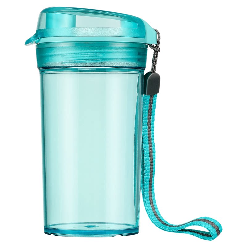 特百惠mini晶彩塑料水杯280ml