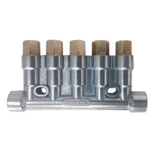 加压式定量分油器注塑机油排机床注塑增压稀油油脂油排液压分配器