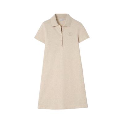 棉质Polo衫式连衣裙BURBERRY