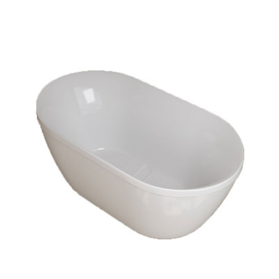 新品家用亚克力浴缸成人椭圆形免安装深泡浴池小户型儿童移动浴盆