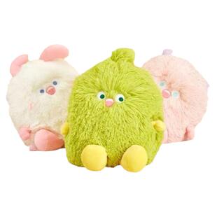 可爱小怪兽抱枕毛绒玩具不太聪明的兔子抱睡公仔女生床上睡觉玩偶