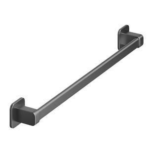 毛巾架免打孔卫生间手巾浴巾挂架洗手间浴室置物架单杆毛巾杆收纳