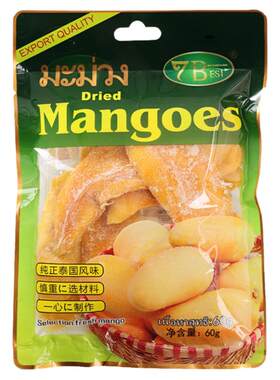 泰国风味零食七宝仕芒果干蜜饯