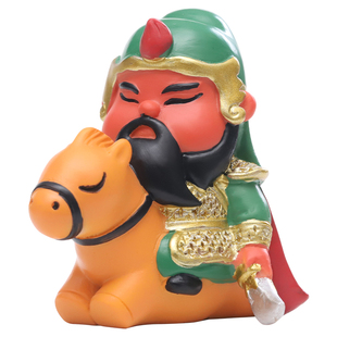 关公潮玩盲盒好运开业礼品武圣关羽公仔手办摆件泉州文创送人礼物