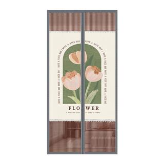 防蚊门帘家用自吸磁条魔术贴免打孔夏季入户大门防蚊隐私纱门帘