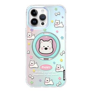 MASFEIL × 可爱西高地适用苹果17Promax手机壳新款Lo9带支架iPhone16Pro保护套ip15高级感14支点超火女13pm