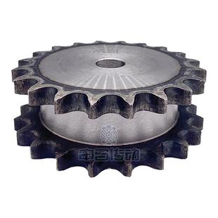 假双排链轮双驱动链轮1寸16A 45钢单排链条工业 申马传动