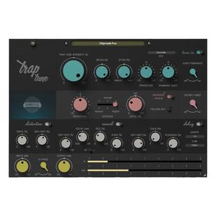 TrapTune 自动人声特殊调音合唱变调效果器Trap混音混响延迟插件