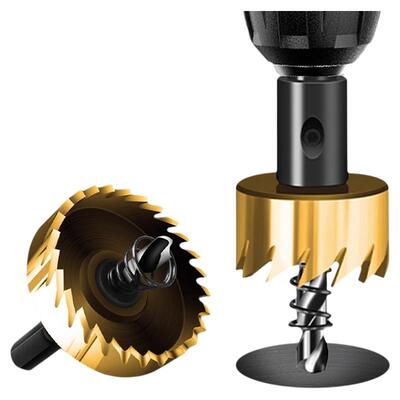 不锈钢金属开孔器专用高速钢钻头铁皮扩孔器圆管打孔器钻孔电钻