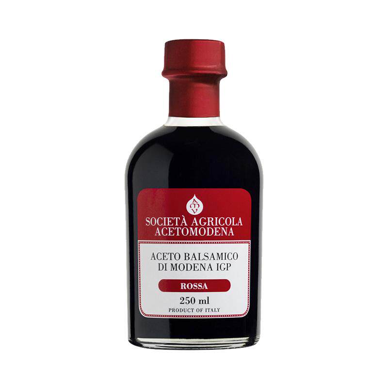 意大利进口黑醋香醋食用醋凉拌醋0添加果醋油醋汁调味品小瓶250ml