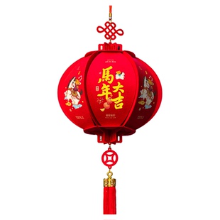 2026新款马年灯笼挂饰新年装饰布置春节过年氛围场景室内福字挂件