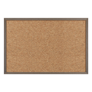 Brandland升级实木胡桃色框软木板实芯碎花照片墙挂墙备忘展示板家居装饰背景墙diy痛板徽章胸针收纳板愿景墙