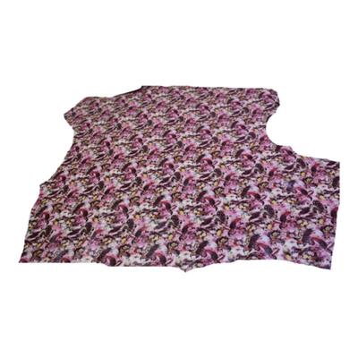 印花头层软猪皮里皮皮料库存清仓