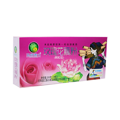玉品莲心蓝莓藕粉云南抚仙湖小袋