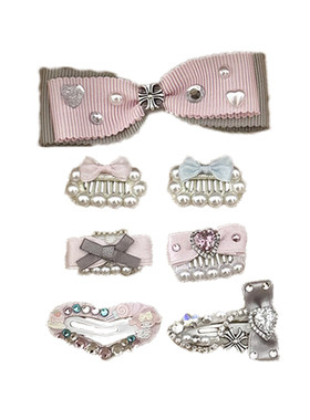只有和喜欢宠物发夹夹碎发装饰