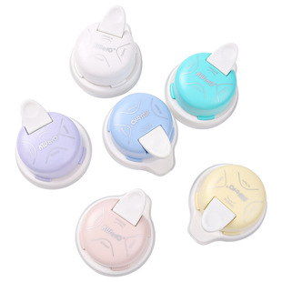 可得优多功能圆角器四合一切割器手动圆边小卡打孔器diy倒角切角