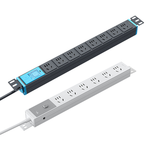 公牛pdu机柜插座16a大功率机房插排不带线弱电箱插板工业防雷插排