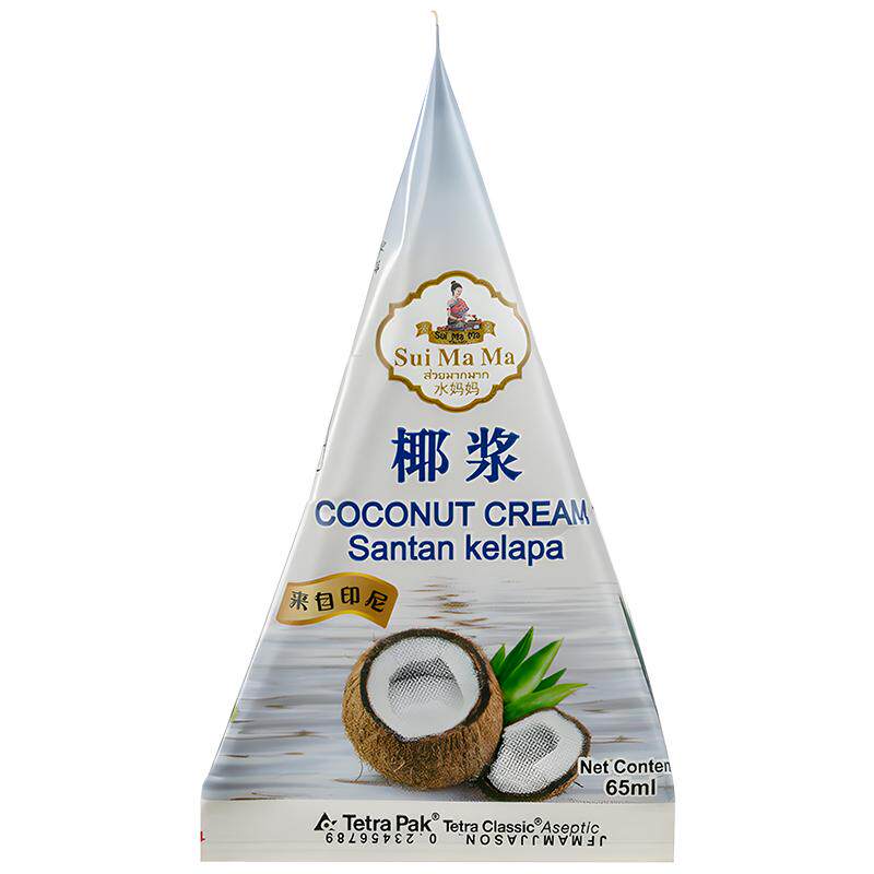 进口水妈妈椰浆椰奶咖啡专用生椰拿铁椰汁西米露原料冬阴功烘焙