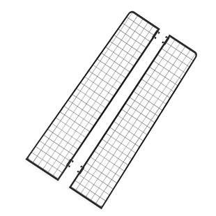 锦纳新品挂侧网超市货架端头双单面两侧挡货围边护栏挂钩防止掉货
