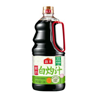 海天白灼汁清蒸鱼海鲜凉拌汁