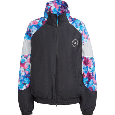 阿迪达斯女士时尚拼接外套